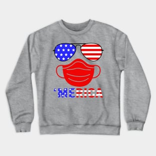 Funny Merica Gift / 4th of july Gift / Independence Day Crewneck Sweatshirt